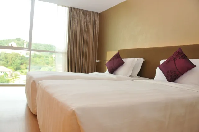 غرفة سوبيريور بسريرين منفصلين، The Klagan Regency 2/3