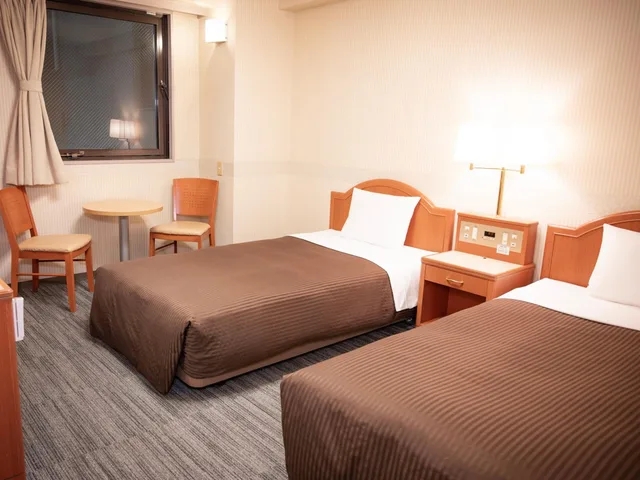 Room, Twin Beds, Smoking, Numazu Grand Hotel 3/7