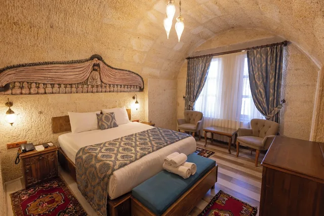 غرفة قياسية بسرير مزدوج، Grand Cappadocia Hotel 6/10