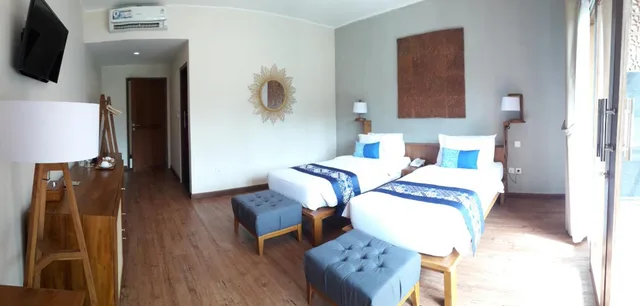 غرفة ديلوكس بسرير مزدوج أو سريرين منفصلين، Manyi Village 5/5