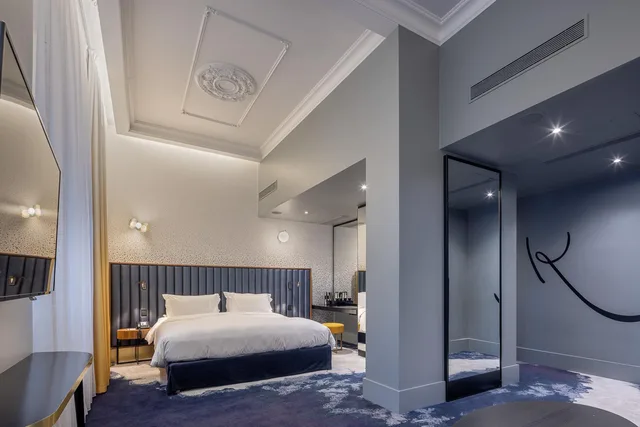 جناح جونيور ديلوكس بسرير كينج، Hotel Century Old Town Prague Mgallery By Sofitel 5/8