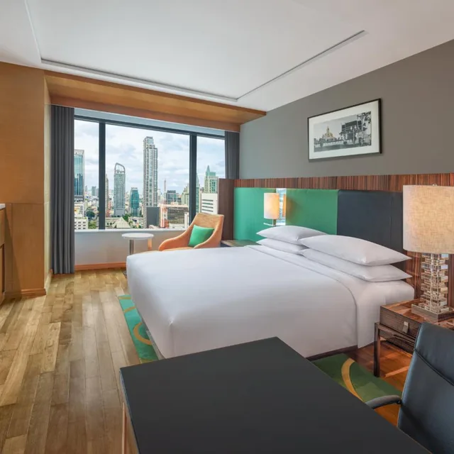 جناح استوديو بسرير كينج بغرفة نوم واحدة، Renaissance Bangkok Ratchaprasong Hotel 5/10