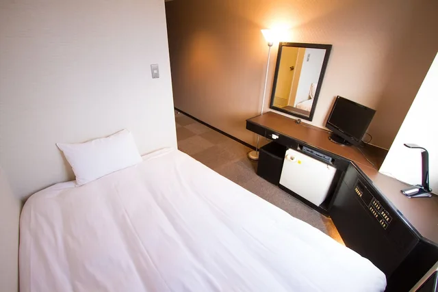 غرفة مفردة بسرير فردي، Green Rich Hotel Oita Miyako-Machi 1/3