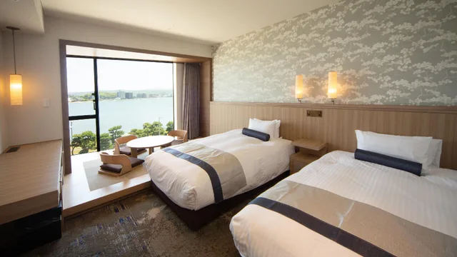 Japanese Western, Deluxe, Lake Side, Lake View، Hotel Ichibata 1/1