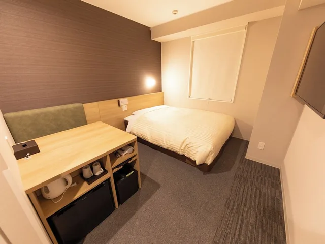 Extra, Double Bed, Super Hotel Tokyo Kameido 1/2