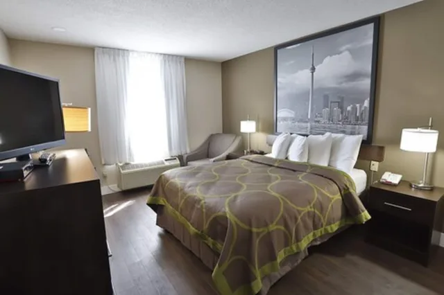 غرفة بسرير كينج، Super 8 by Wyndham Ajax/Toronto On 5/10