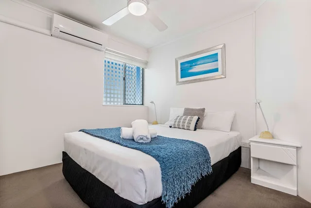 3 Bedrooms, Roof Top, Apartment, 2 Queen and Twin Beds, Marina View، Sailport Mooloolaba Apartments 4/10