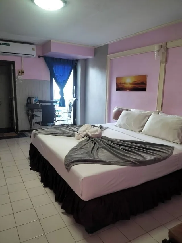 غرفة قياسية بسرير مزدوج، Huahin Euro City Hotel 7/10