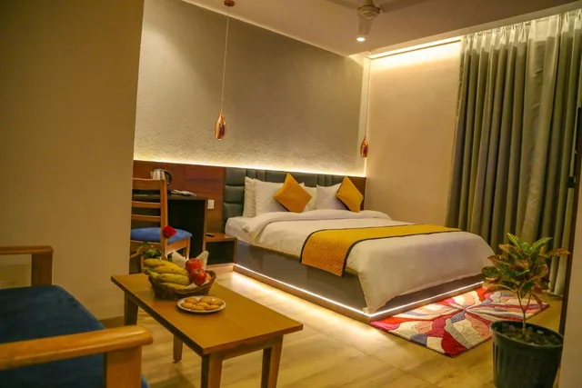 غرفة ديلوكس، Four Leaf Hotel Sapphire Blue, Varanasi 1/1