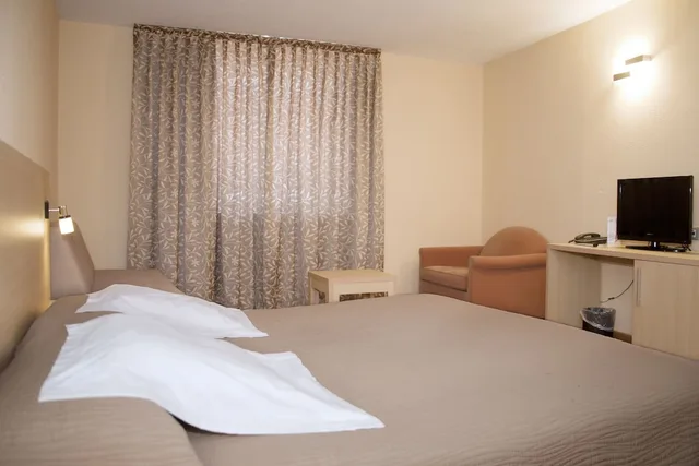 غرفة قياسية بسريرين منفصلين أو سرير مزدوج، Panorama Hotel 3/8