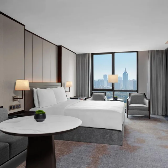 Deluxe, King Bed, High Floor, Jw Marriott Hotel Shenzhen 3/9