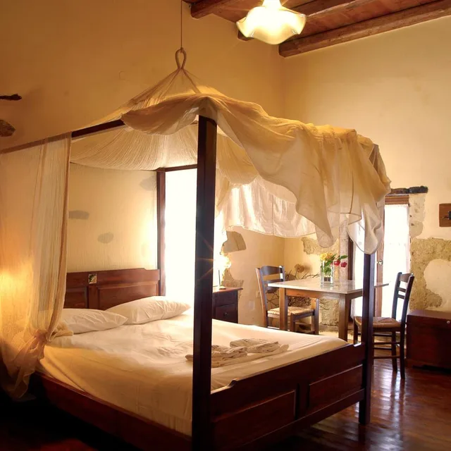 غرفة ديلوكس بسرير مزدوج، Elia Traditional Hotel & Spa 2/10