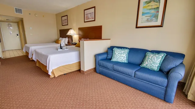 Efficiency, Deluxe, 2 Queen Beds, Bay View, Sofa, South Building، Princess Bayside Beach Hotel 4/10