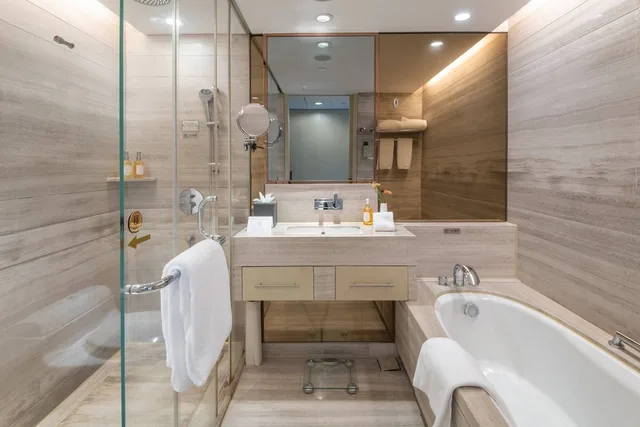 غرفة بزنس بسريرين منفصلين، Grand Pacific Hotel Ningbo 9/10