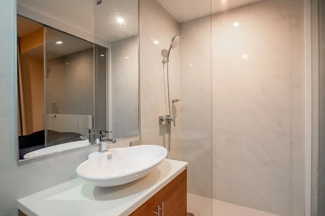 شقة سيغنتشر بسرير كينج وسرير كوين بغرفتي نوم بمطبخ صغير، My Resort Service Apartment Hua Hin 6/6