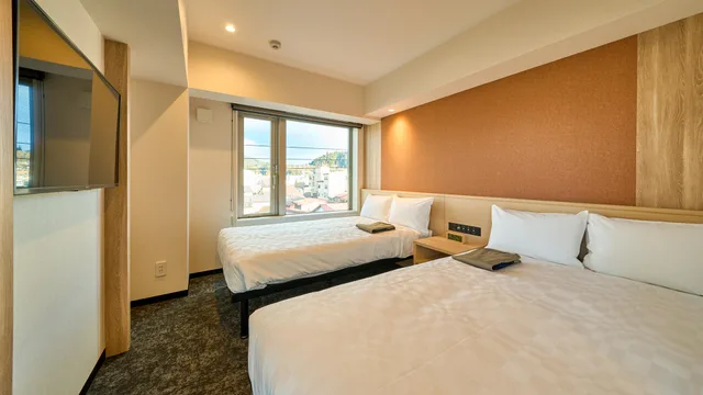 غرفة بسريرين منفصلين، Hotel and Spa Gift Takayama 1/1