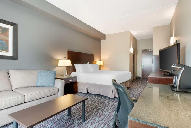 غرفة بسرير كينج مع أريكة، Best Western Brandon Inn 3/4