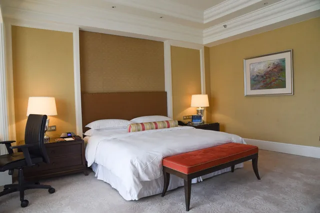 غرفة بريميير بسرير مزدوج، Sheraton Fuzhou Hotel 3/4