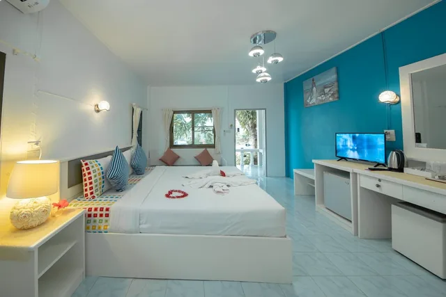 بنغل بسرير مزدوج، Bay Beach Resort 2/5