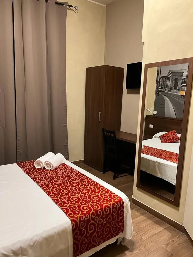 غرفة بسرير كوين، Hotel Corvetto 2/10