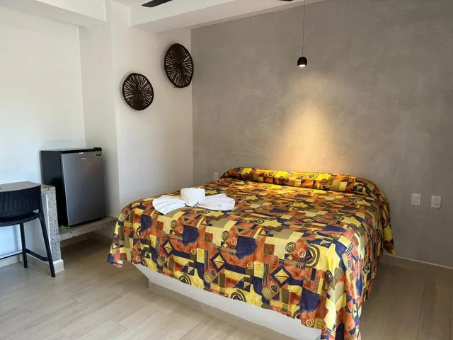 غرفة ديلوكس بسرير مزدوج، Hotel y Bungalows As de Oros 1/6