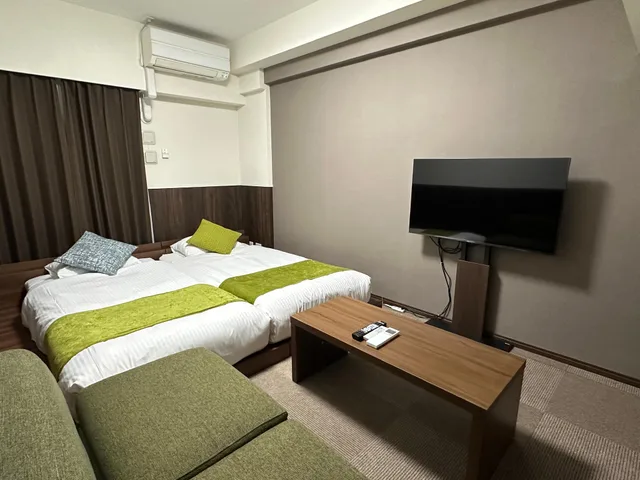 غرفة يابانية بفراش فوتون، Randor Hotel Fukuoka 1/1