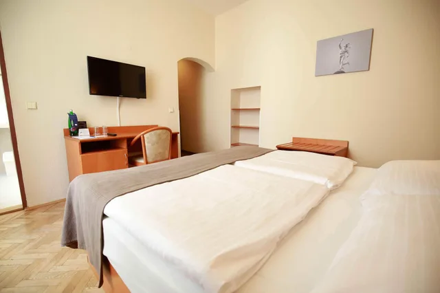 غرفة اقتصادية بسرير مزدوج، Hotel Merkur 5/10