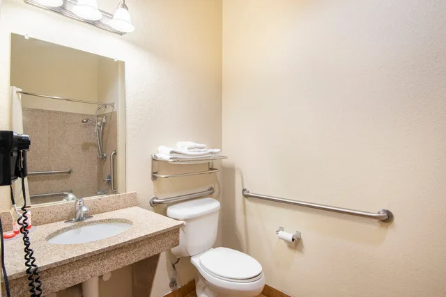 غرفة بسرير كينج لذوي الإعاقة، OYO Townhouse Clute Lake Jackson 5/6
