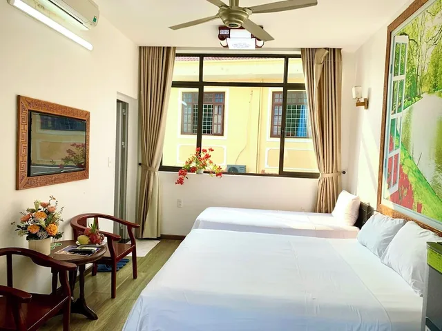 Deluxe, Queen Bed, Pool View, Anh Family Homestay 5/10