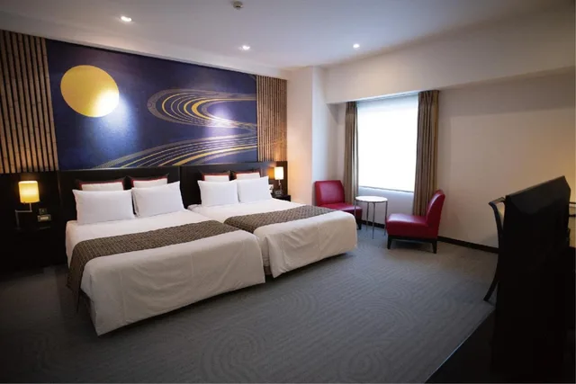 غرفة ديلوكس بسريرين منفصلين، Hotel Bestland 2/4
