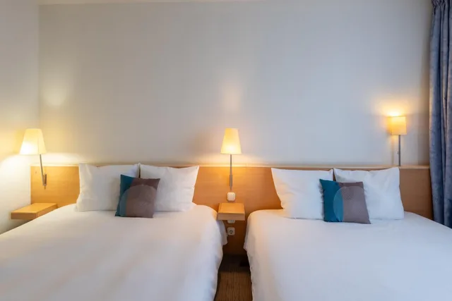 غرفة قياسية بسريرين منفصلين، Castrum Hotel Szekesfehervar 4/10