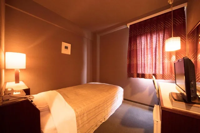 غرفة مفردة في المبنى الرئيسي للمدخنين، Plaza Inn Mizusawa 1/1