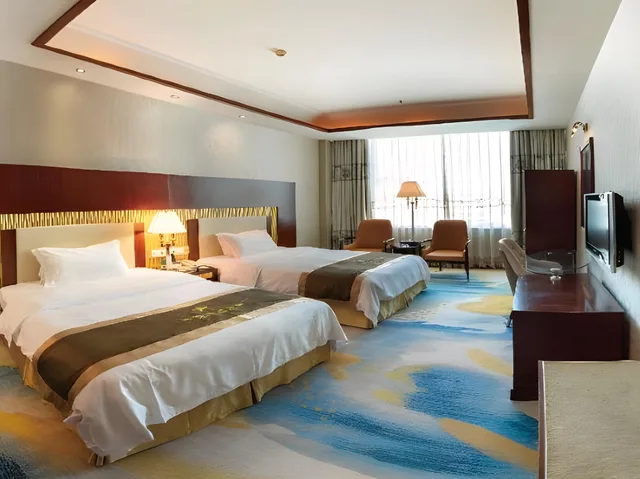 غرفة ديلوكس بسريرين منفصلين، Yijian Haoting Holiday Hotel 2/2