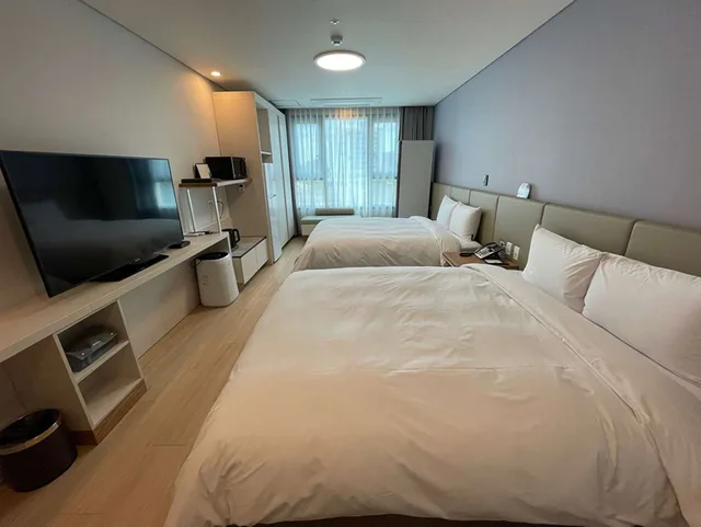 غرفة عائلية بسريرين مزدوجين، Best Western Asan Hotel 2/6