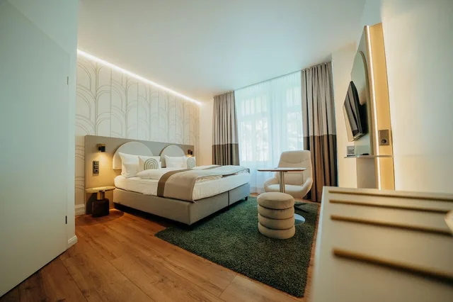 غرفة كبيرة بسرير كينج، Hotel Barbarossa Classic 4/10