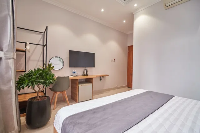غرفة سوبيريور بسرير كوين، Bin Bin Hotel 2 6/7