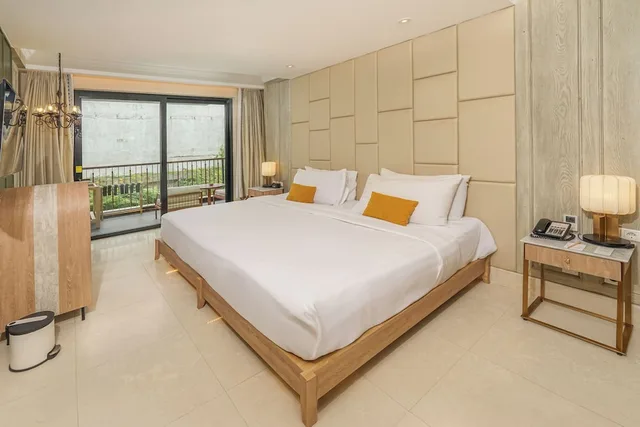 غرفة ديلوكس بسريرين منفصلين بشرفة، Jambuluwuk Oceano Seminyak Hotel 2/10