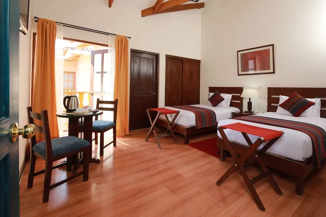 غرفة بسريرين منفصلين، Hotel Spa San Agustin Urubamba 4/10