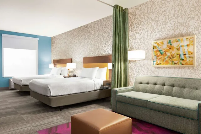 جناح استوديو بسريرين كوين لذوي الإعاقة، Home2 Suites By Hilton Ridley Park Philadelphia Airport South 1/1