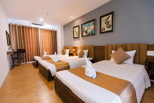 غرفة عائلية، Gardenia Hue Hotel 8/10