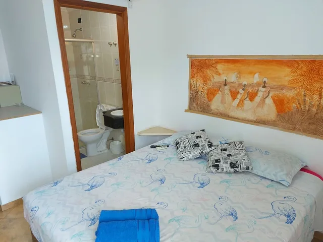 غرفة ديلوكس بسرير مزدوج، Iracemar Hotel Guaruja 6/8