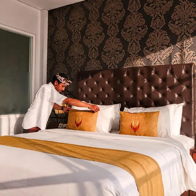غرفة سوبيريور بسرير مزدوج، The Visala Boutique Suites Seminyak 10/10