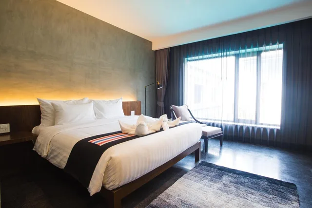 غرفة ديلوكس بسرير مزدوج بحوض استحمام، NAI YA Hotel 4/10