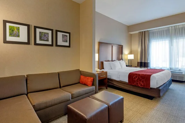 جناح بسرير كينج، Comfort Suites Anchorage International Airport 2/3