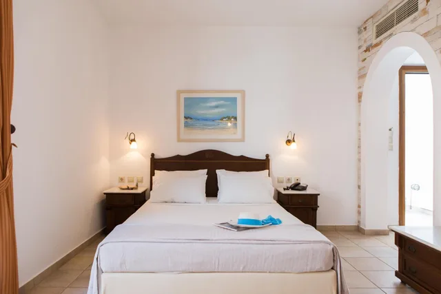 غرفة قياسية بسرير مزدوج أو سريرين منفصلين بإطلالة على البحر، Plaza Beach Hotel 1/7