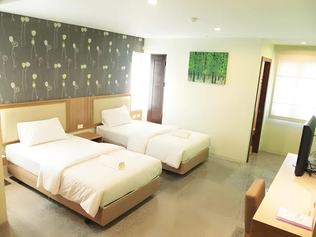 غرفة ديلوكس بسريرين منفصلين، PHUKET ECOZY HOTEL 2/2