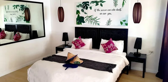 غرفة ديلوكس بسرير مزدوج بإطلالة على البحر، Ocean Vida Beach And Dive Resort 2/5