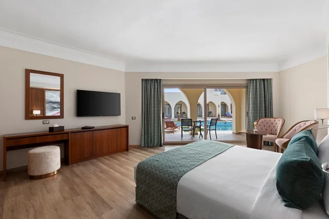 Duplex, Swim Up, Lagoon, Suite, Twin Beds, King Bed, Sofa، Xanadu Makadi Bay 5/7