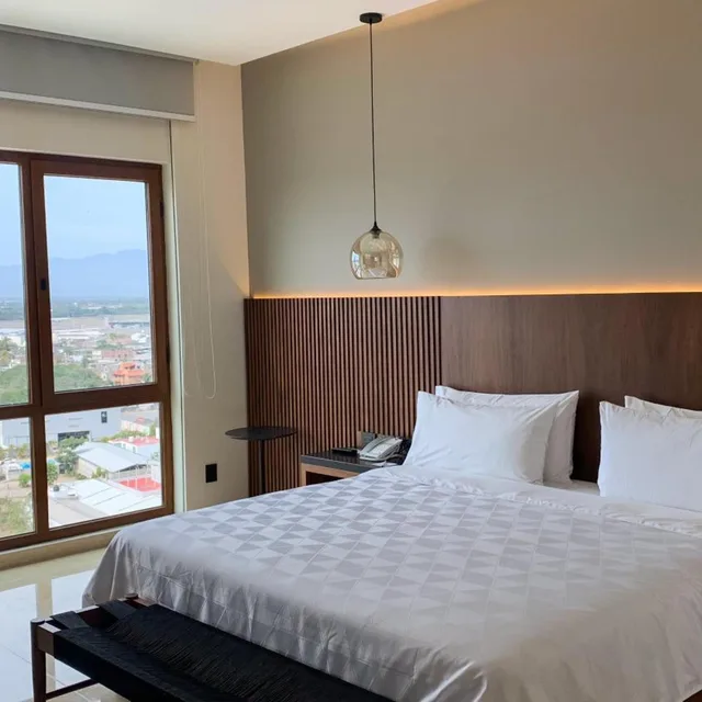 جناح رئاسي بسرير كينج في الطابق العلوي، Holiday Inn and Suites Puerto Vallarta Marina and Golf 2/7