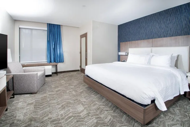 جناح كبير بسرير كينج مع أريكة بحوض جاكوزي، Springhill Suites By Marriott Fayetteville Fort Bragg 1/3